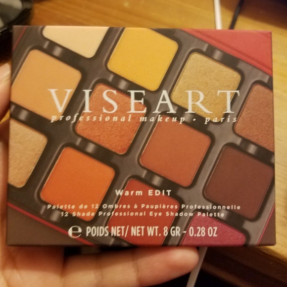 EUC Viseart Warm Edit Palette, Swatched only... - Picture 1 of 5
